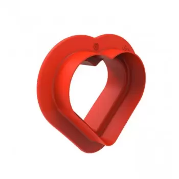 Silikomart HEARTIX 85 Mold - 78mm x 70mm x H 30mm - 85ml