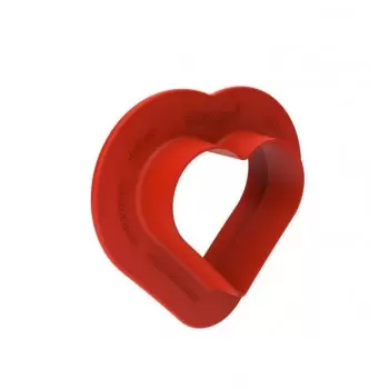 Silikomart HEARTIX 85 Mold - 78mm x 70mm x H 30mm - 85ml