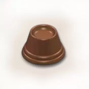 Polycarbonate Egg Stand Chocolate Mold - Ø 85mm x h 50mm - 6 cavity