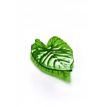 SILMAE Professional Silicone Monstera Leaf Decorative Sugar Chablon Mold - 150mm x 50mm x h 1mm