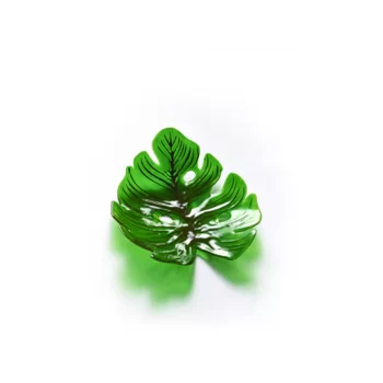 SILMAE Professional Silicone Deliciosa Leaf Decorative Sugar Chablon Mold - 195mm x 180mm x h 0.8mm