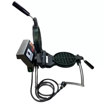 Commercial Waffle Iron with Digital Display and Bluetooth