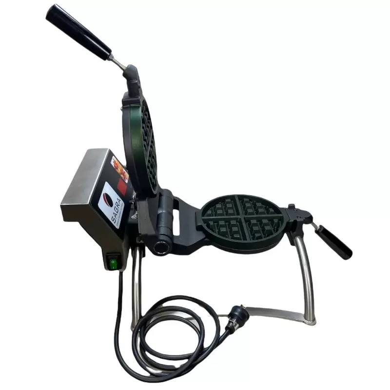 Commercial Waffle Iron with Digital Display and Bluetooth