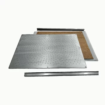 Puff Pastry Pastry Max 2.5mm Aluminum Baking Tray for NY Roll, Galette des Rois - 60cm x 40cm