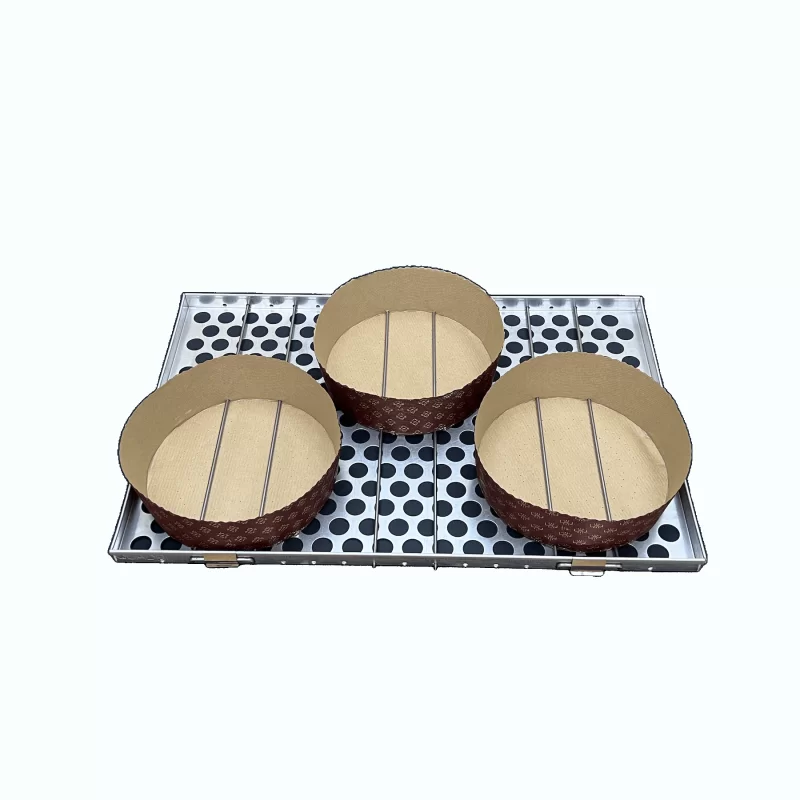 Girapanettoni Aluminum Panettone Baking Tray with Pin Locking Clamps - 40cm x 60cm