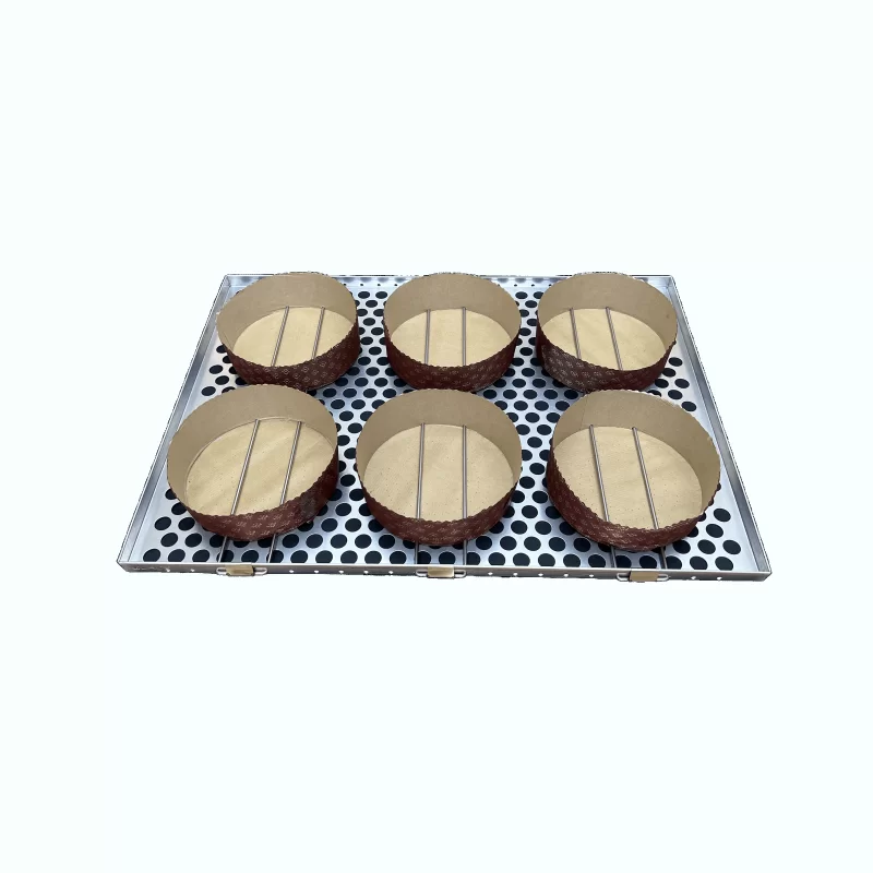 Girapanettoni Aluminum Panettone Baking Tray with Pin Locking Clamps - 60cm x 80cm