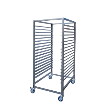 Smart Tray Trolley with Adjustable Guides and Anti-Release System - 60cm x 80cm