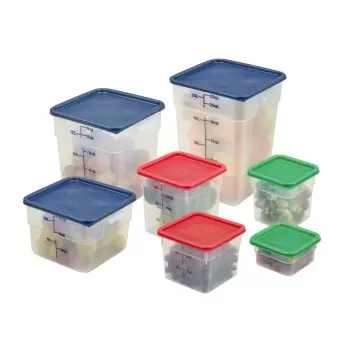 Cambro Classic Camsquares Food Storage Container - 2 QT - Translucent