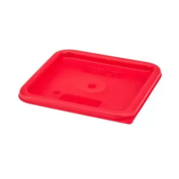 Cambro Camsquares Food Storage PolyCover Lids - Fits 6 qt and 8 qt - Winter Rose