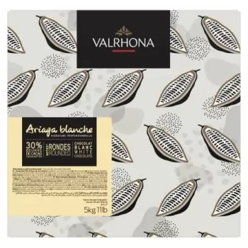 Valrhona Chocolate Couverture Ariaga Blanche 30%