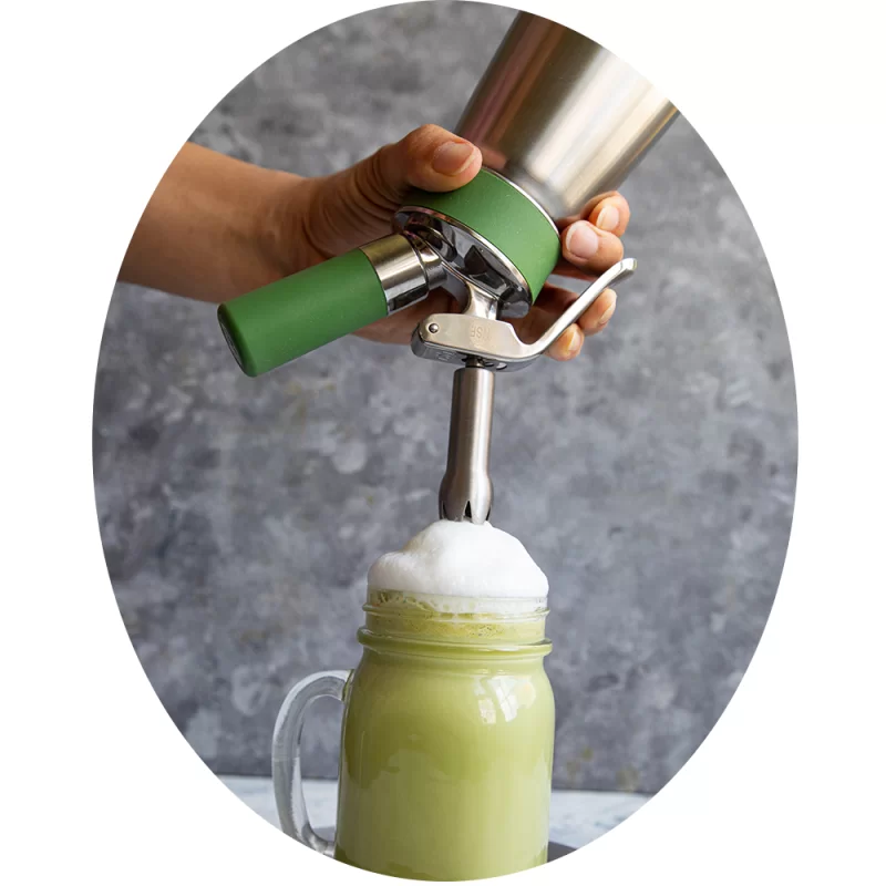 iSi Eco Series Green Whip Professional Cream Whipper - 1 Quart