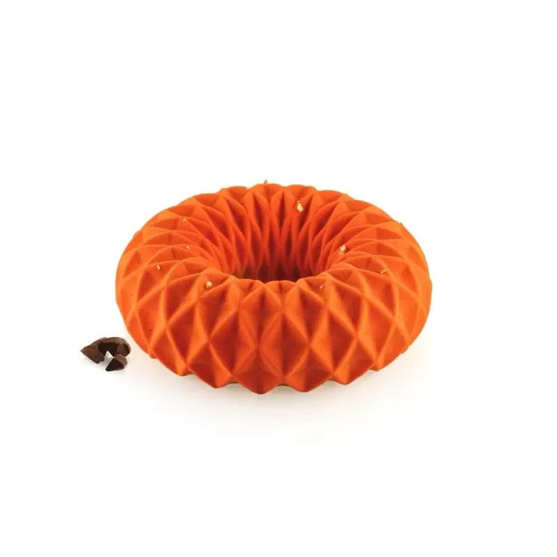 Silikomart Kaleido 1100 Entremet Silicone Pastry Mold by Jessica Préalpato - ø 190 mm x h 60 mm - 1100 ml