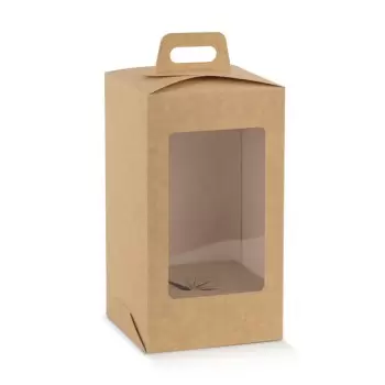 Natural Kraft Confectionery Box For Easter Eggs and Chocolate - 180 mm x 180 mm x 290 mm - Pack of 25