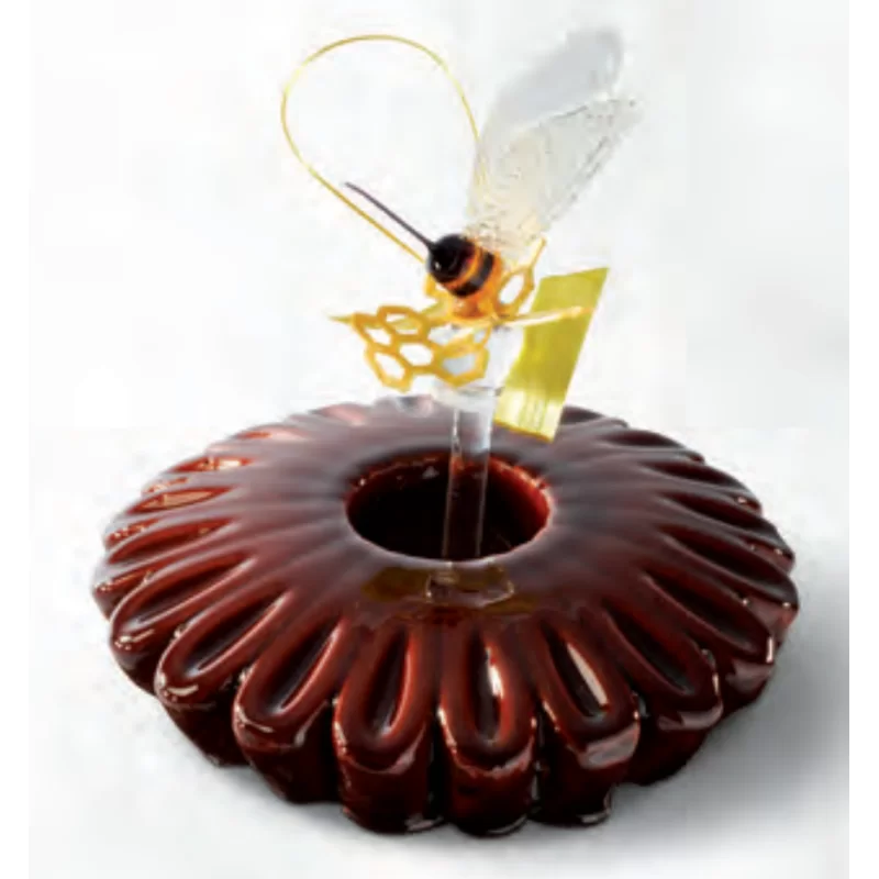 Sasa Demarle Flexipan Inspiration Kura Entremet Mold - 195 mm x 43 mm