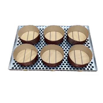 Girapanettoni Aluminum Panettone Baking Tray with Pin Locking Clamps - 60cm x 80cm