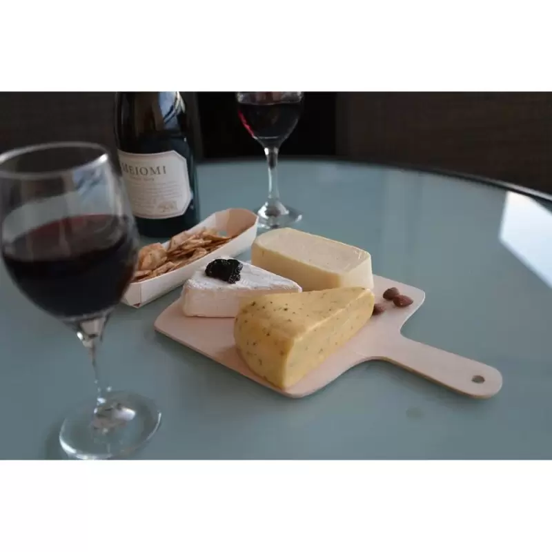 Wooden Square Medium Cheese Board 8'' x 8'' - 100 pcs