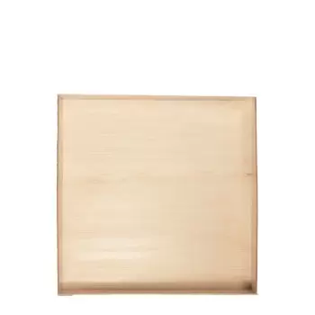 6'' x 6'' Wooden Square Collapsible Small Tray - 300 pcs