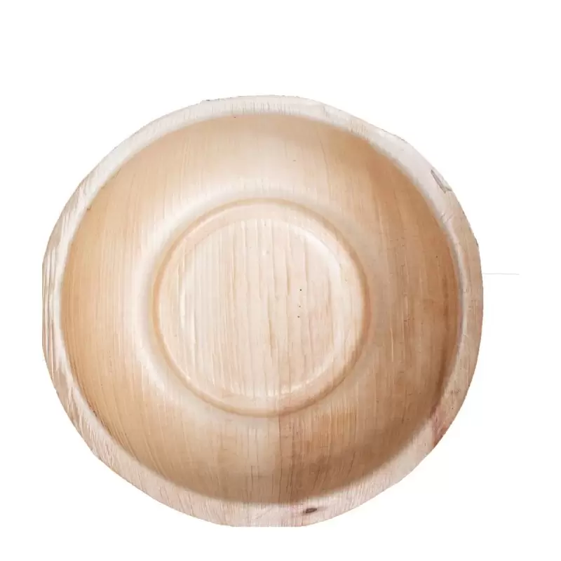 8'' x 8'' Palm Leaf Salad Round Bowl 22 oz - 200 pcs