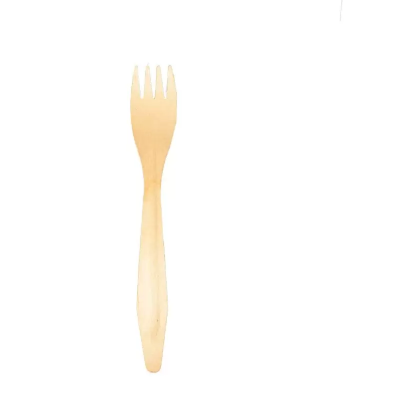 7" Heavy Weight Wooden - Fork - 1000 pcs