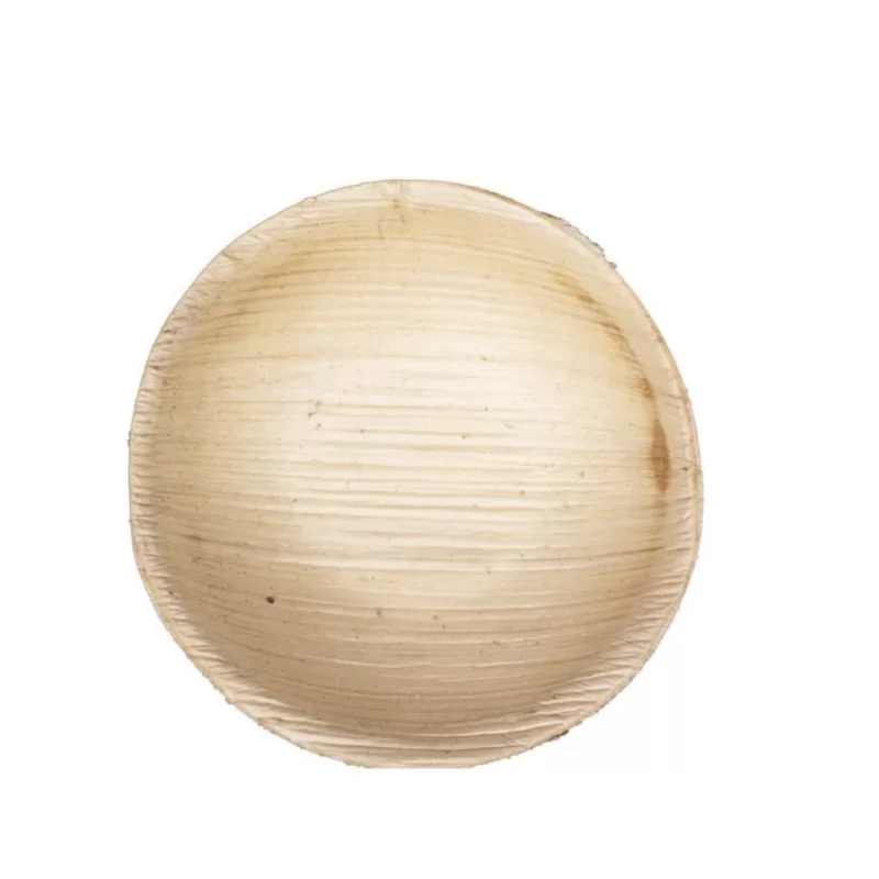 3.5" Palm Leaf Round Bowl 4 oz - 600 pcs