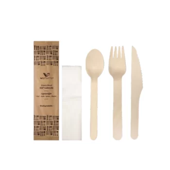 6" Light Weight Cutlery Kit (FKS+N) - 400 pcs