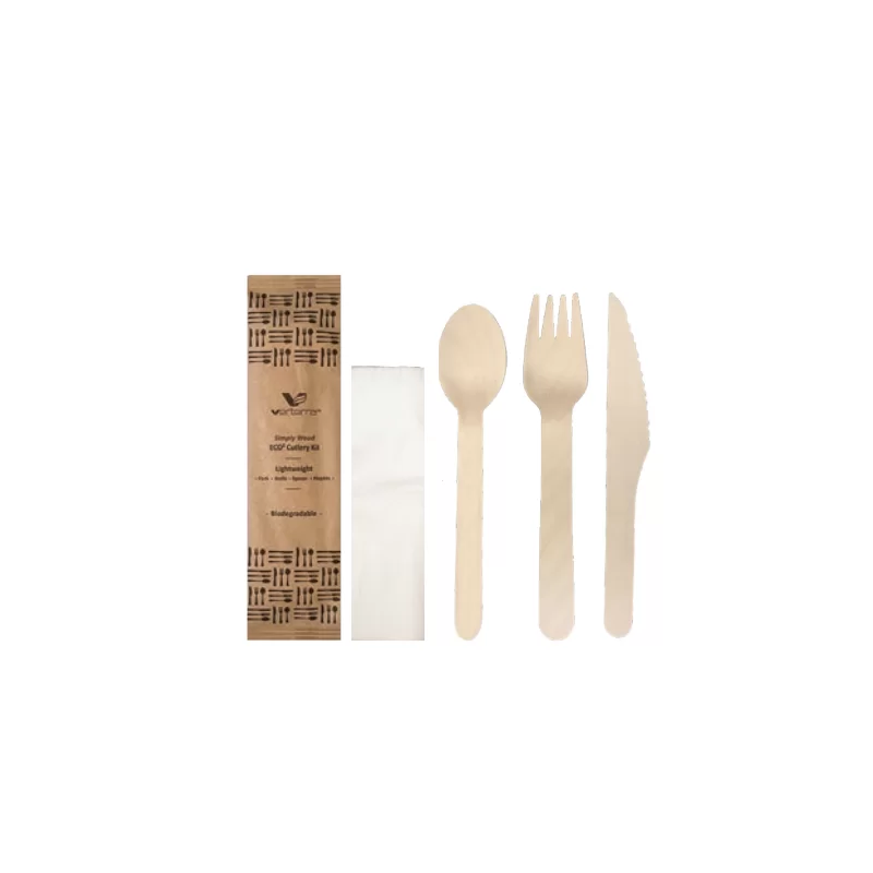 6" Light Weight Cutlery Kit (FKS+N) - 400 pcs