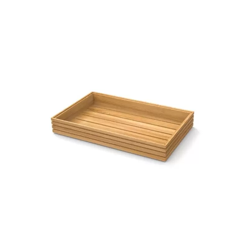 Craster Flow Tall Oak 1.1 Tray 530 × 325 × 75 mm