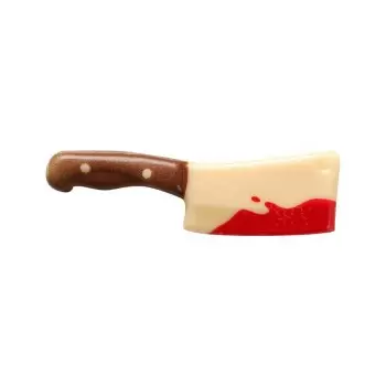 Belgian Chocolate Decoration- Halloween Knife - 36 pcs