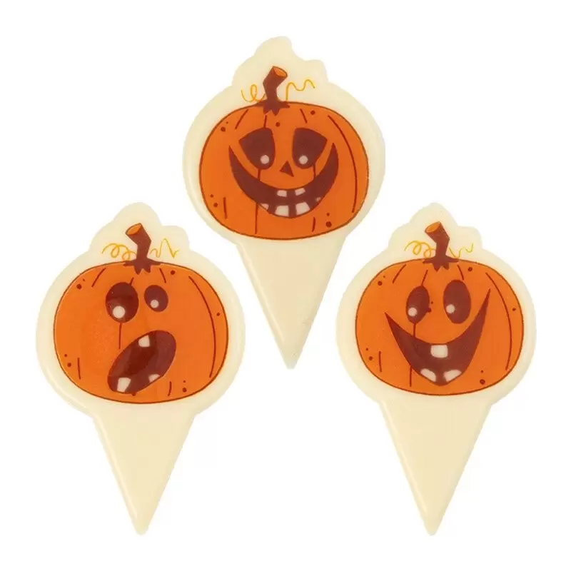 Belgian Chocolate Decoration- Jack O' Lanterns - 110 pcs