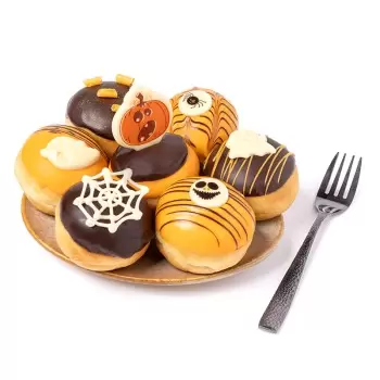 Belgian Chocolate Decoration- Jack O' Lanterns - 110 pcs