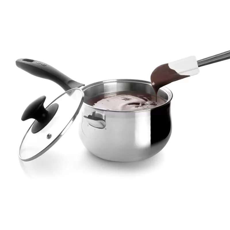 ibili Stainless Steel Double Boiler with Lid - 16 cm x 9 cm