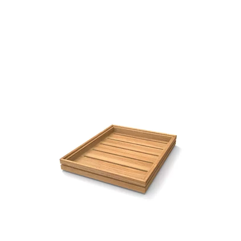 Craster Flow Oak 1.2 Tray 325 × 265 × 40 mm