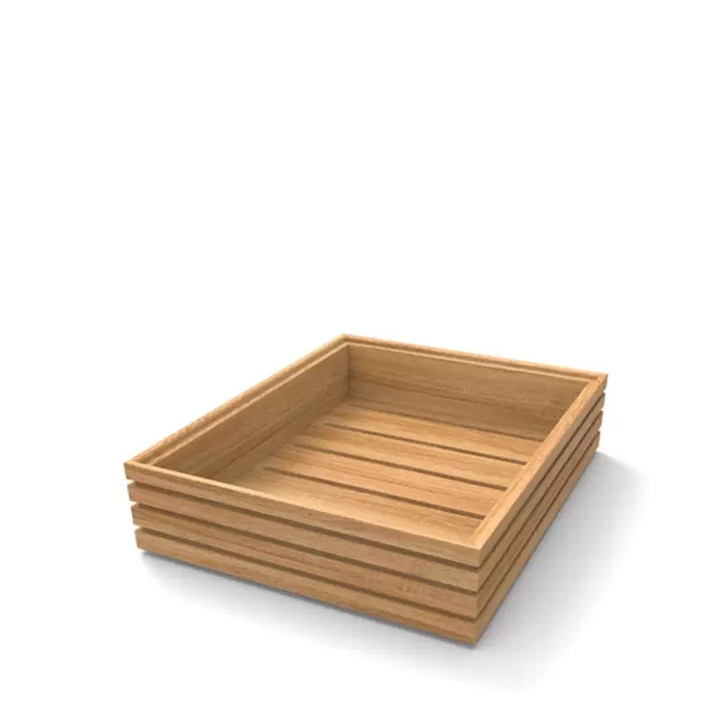 Craster Flow Tall Oak 1.2 Tray 325 × 265 × 75 mm