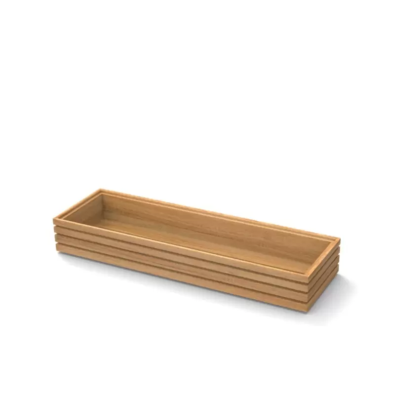 Craster Flow Tall Oak 2.4 Tray 530 × 162.5 × 75 mm