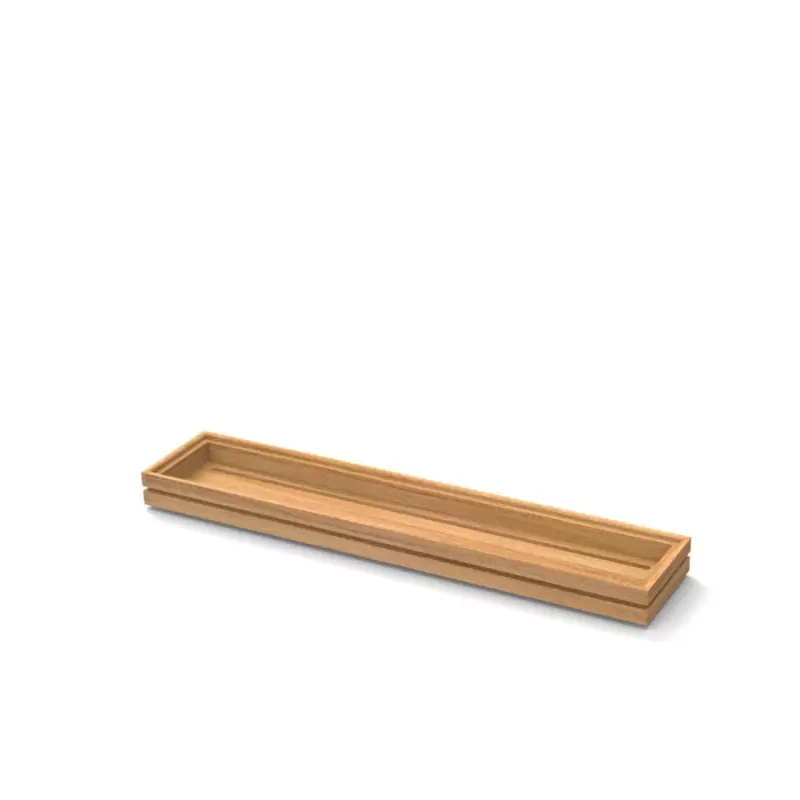 Craster Flow Oak 3.9 Tray 530 × 108 × 40 mm