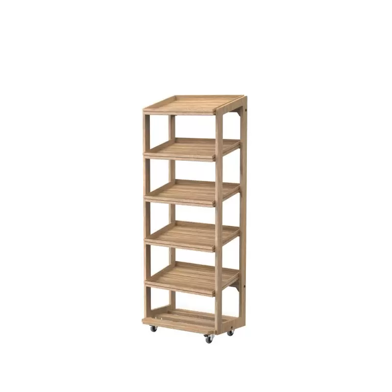 Craster Flow Five Tier Oak Stand 574 × 400 × 1459 mm