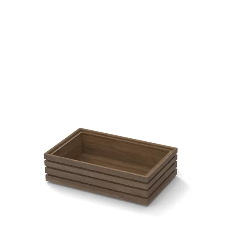 Craster Flow Tall Walnut 1.4 Tray 265 × 162.5 × 75 mm