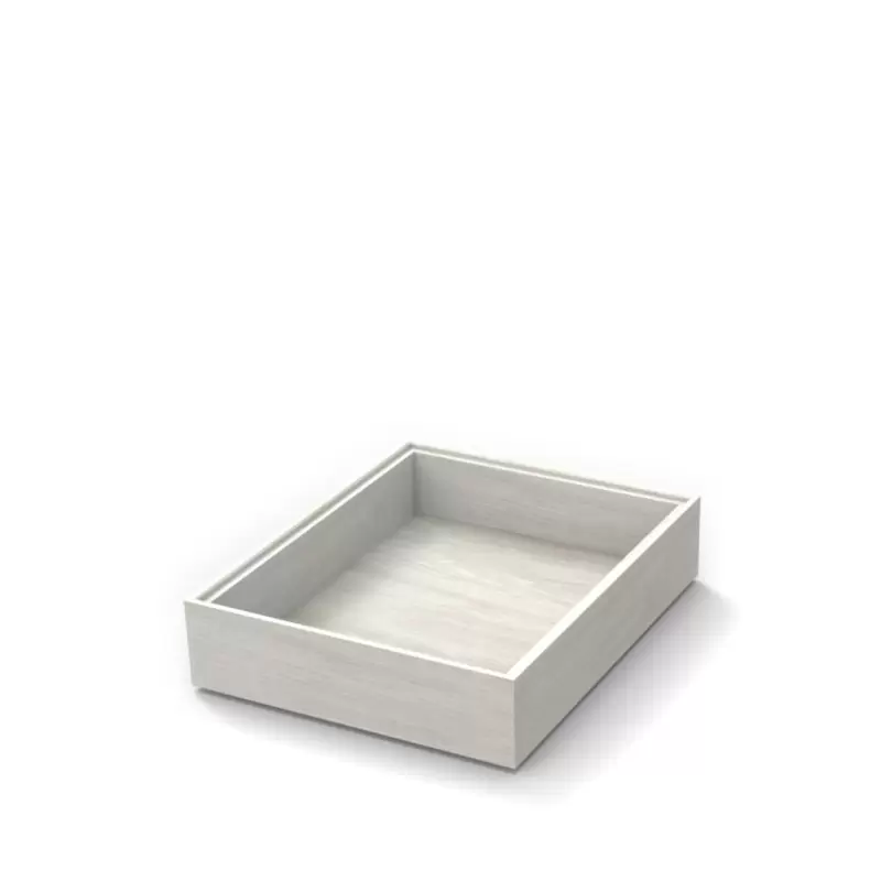 Craster Flow Tall White 1.2 Tray 325 × 265 × 75 mm