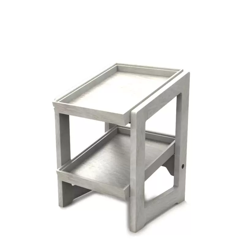 Craster Flow White 1.2 Two Tier Stand 309 × 323 × 441 mm