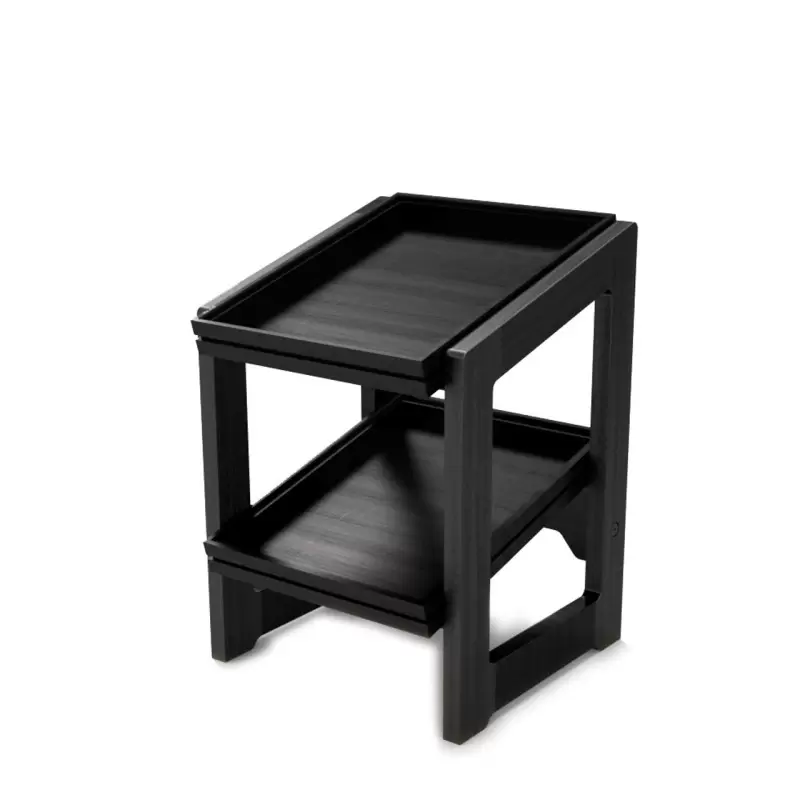 Craster Flow Black 1.2 Two Tier Stand 309 × 323 × 441 mm