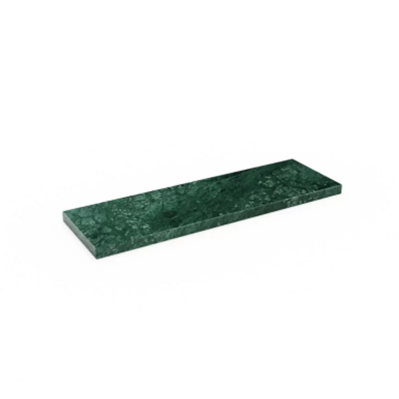 Craster Flow Green Marble 2.4 Plinth 265 × 325 × 20 mm