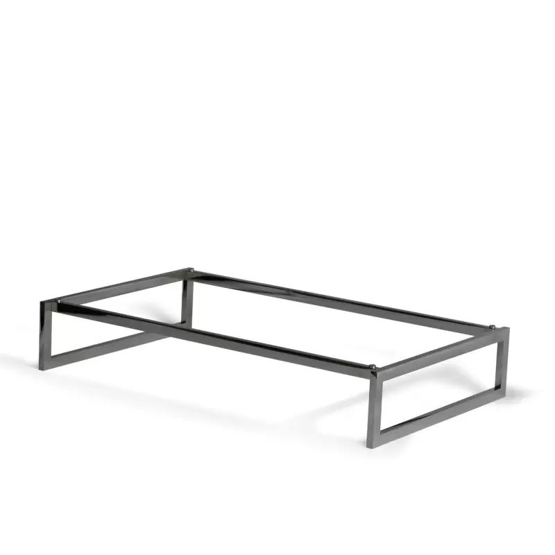 Craster Flow Low Stainless Steel Flat 1.1 Frame 530 × 325 × 95 mm