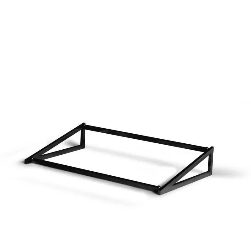 Craster Flow Black Angled 1.1 Frame 530 × 315 × 95 mm