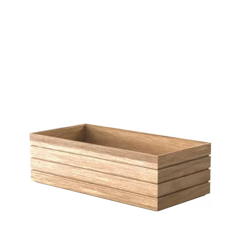 Craster Flow Regular Oak Trough Tray 530 × 250 × 160 mm