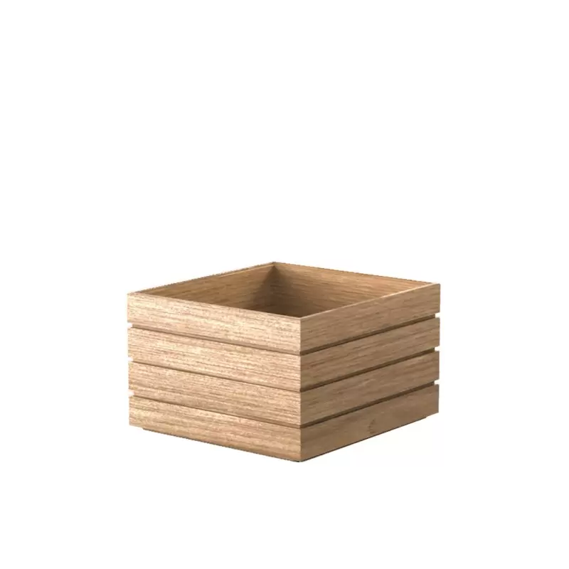 Craster Flow Oak Half Trough Tray 265 × 250 × 160 mm