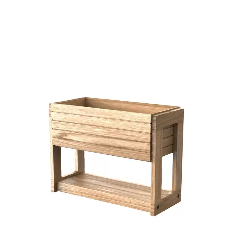 Craster Flow Regular Oak Trough 574 × 250 × 432 mm