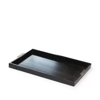 Craster Black Modern Tray...