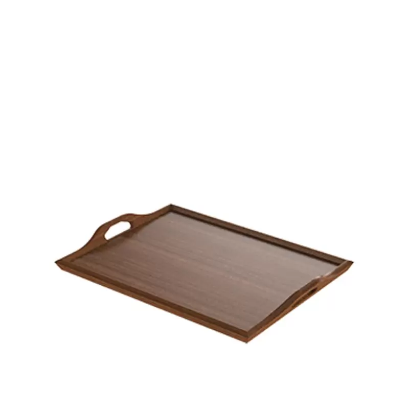 Craster Mahogany Jersey Butler Tray 610 × 444 × 57 mm