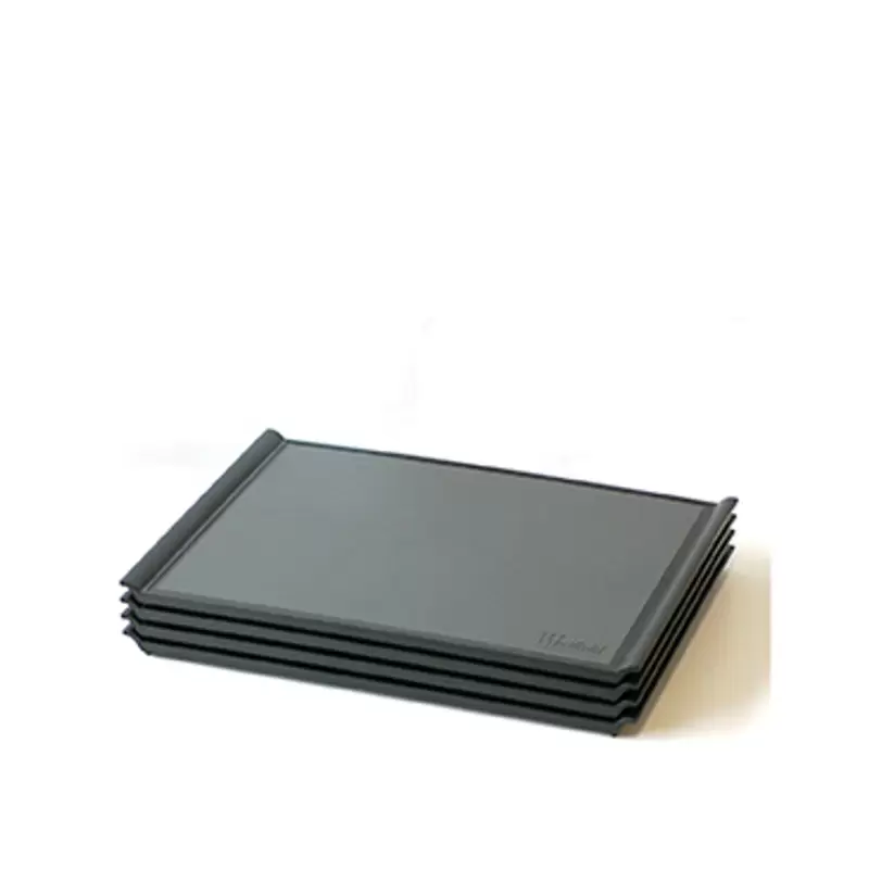 Craster Black Wave Tray 460 × 318 × 25 mm