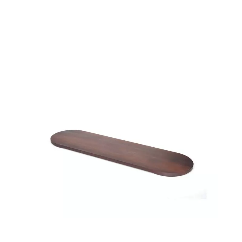 Craster Tilt Long Walnut Plinth 770 × 218 × 25 mm